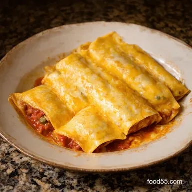 Easy Overnight Breakfast Enchiladas My CrowdPleasing Recipe Recipe Card