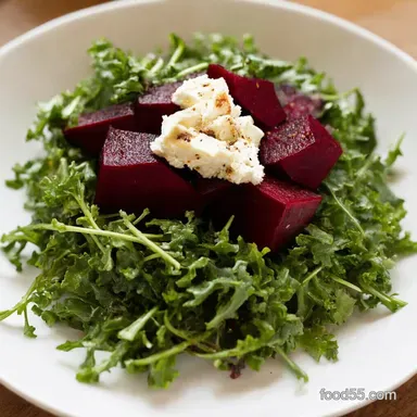 Arugula Beet Salad Recipe Roasted Beet Arugula with Goat Cheese Recipe Card