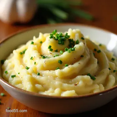 Best Roasted Garlic Mashed Potatoes Recipe Silky Fluffy Recipe Card