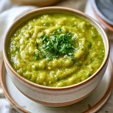 Roasted Tomatillo Salsa Verde in 35 Minutes