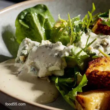 Roquefort Dressing My GoTo Blue Cheese Bliss Recipe Card