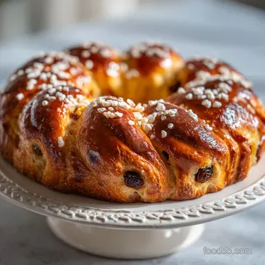 Rosca de Reyes Recipe with Sabor y Tradición para Toda - Buttery Crumb Recipe Card