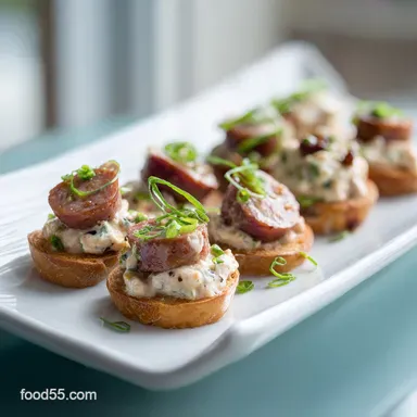 Rotel Sausage Balls for 40 Servings: Baked Creamy Appetizer Recipe Card