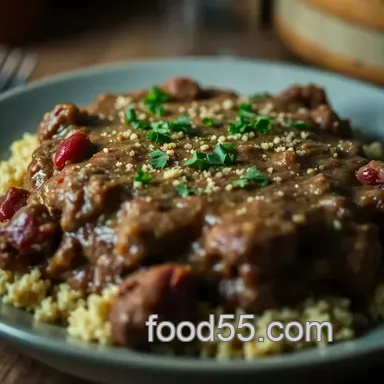 Salisbury Steak Recipe: Pub Grub Perfection Made Easy! Recipe Card