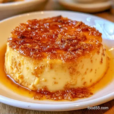 Savory Cheese Brûlée with Gruyère Recipe Card