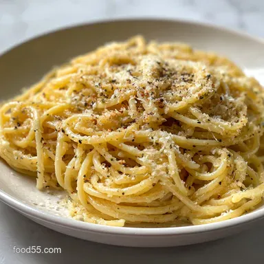 Heavy Cream Pasta: The Ultimate Creamy Garlic Sauce Recipe Card