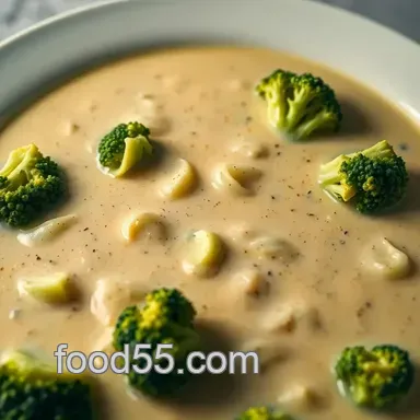 Cream of Broccoli Soup Recipe: Silky Smooth Comfort! Recipe Card