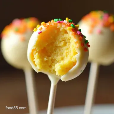 Skinny Cake Pops My LemonVanilla Greek Yogurt Favorite Recipe Card
