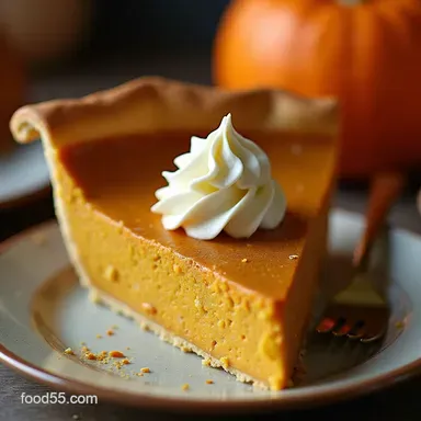 Skinny Pumpkin Pie Recipe Full Flavour Less Guilt Recipe Card