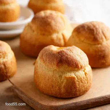 SkyHigh Popovers Easy British Baking at Home Recipe Card