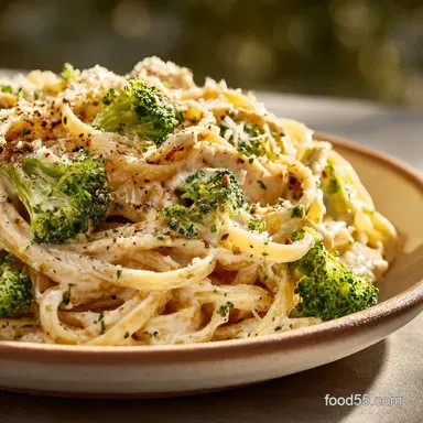 Slow Cooker Chicken Alfredo with Broccoli: Easy, Creamy, Foolproof Recipe Card