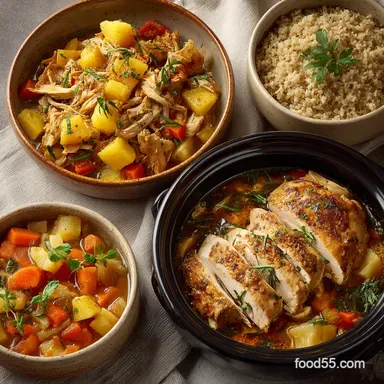 4 Easy Slow Cooker Chicken Recipes for Busy Days