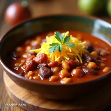 Crock Pot KidFriendly Turkey Chili The Easiest Family Dinner Recipe Card