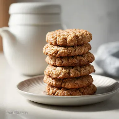Classic Soft Chewy Oatmeal Cookies in 20 Min Recipe Card