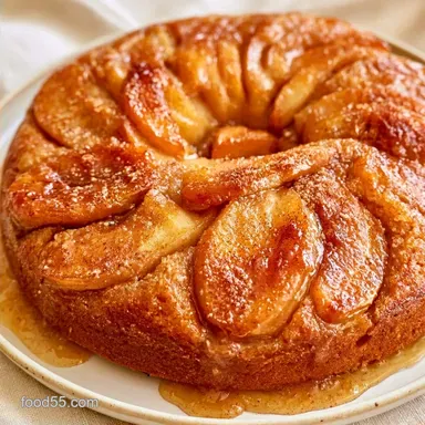 Sourdough Discard Apple Cake in 55 Min