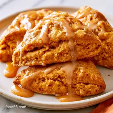 Sourdough Pumpkin Scones in 65 Minutes Recipe Card
