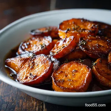 Southern Oven Candied Sweet Potatoes Sticky Caramelized Perfection