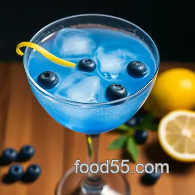 Easy Sparkling Blue Martini Recipe: A Showstopper for Any Occasion Recipe Card