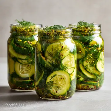 Quick Pickles: Crunchy Dill Garlic Refrigerator Recipe