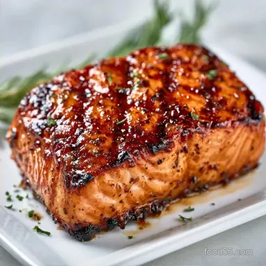Spicy Paprika Grilled Salmon for 4 Servings