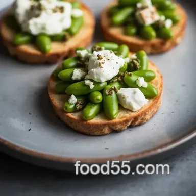 Spring Fava Bean Tartines: My Go-To Fava Bean Recipes Recipe Card