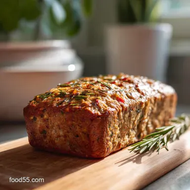Stove Top Meatloaf No Oven Recipe in 30 Minutes Recipe Card