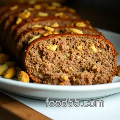 Stove Top Stuffing Meatloaf: Easiest Comfort Food! Recipe Card