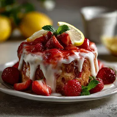 Strawberry Lemonade Poke Cake: Ultra Moist & Zesty Recipe Card
