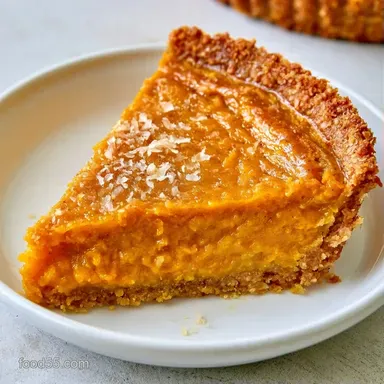 Sugar Free Keto Pumpkin Pie: Creamy Recipe Card