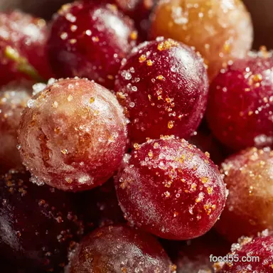 Sugared Prosecco Grapes: The Sparkling Grown-Up Garnish Recipe Recipe Card