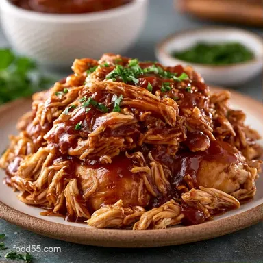 Summer BBQ Crockpot Chicken: Tender Recipe Card