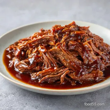 Summer Slow Cooker Italian Beef: Tender Recipe Card