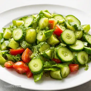 Sunny Cucumber Tomato Salad My GoTo Herbed Vinaigrette
