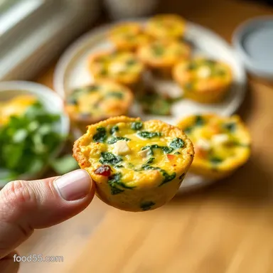 Velvety Sunny Spinach Feta Bites Perfect Petite Crustless Quiche