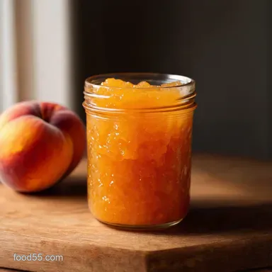 Easy Peach Jam Sunshine in a Jar My GoTo Recipe Recipe Card