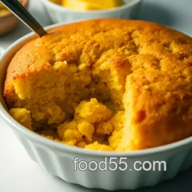 My Family’s Favorite Sweet Cornbread Recipe: Soft & Moist Delight Recipe Card