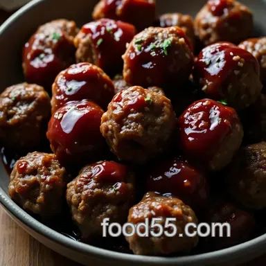 Sweet & Tangy Grape Jelly Meatballs Recipe: A Family Favorite Recipe Card