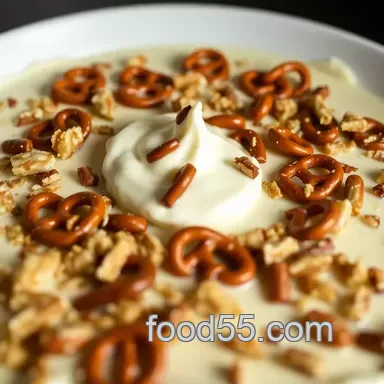 My Family's Favourite Jello Pretzel Dessert: Easy & Delicious! Recipe Card