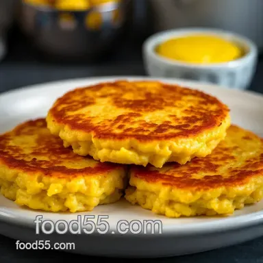 Sweet & Savory Corn Cakes: Your New Fave! Recipe Card
