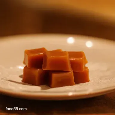 Sweet Surrender Homemade Caramels Candy to Melt For Recipe Card