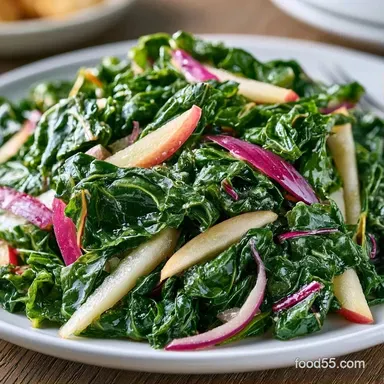 Swiss Chard Salad in 20 Minutes Recipe Card