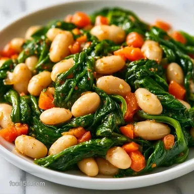 Swiss Chard and White Bean Soup: Creamy Recipe Card