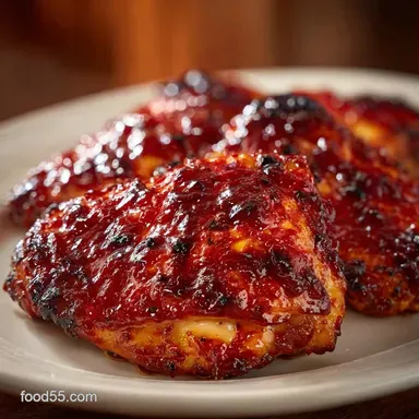 Tangy Summer BBQ Slow Cooker: 6 Servings Recipe Card