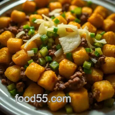 Tater Tot Casserole: The Ultimate Comfort Food Crown! Recipe Card
