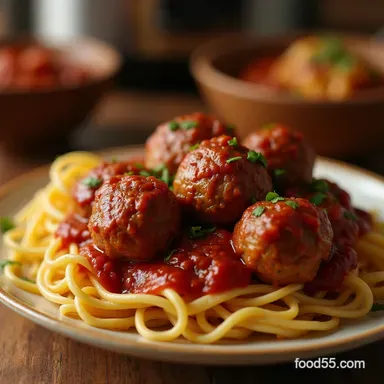 Classic Crockpot Meatballs Recipe Tender Foolproof Recipe Card