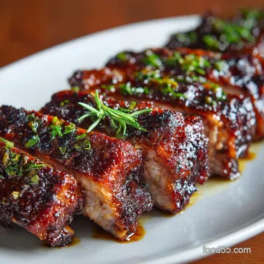 Baby Back Ribs: The Low Slow Recipe for Fall-Off-The-Bone Tenderness Recipe Card
