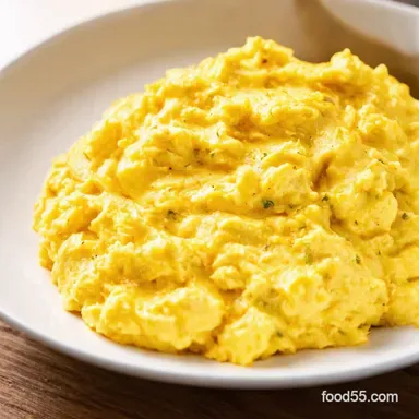 How To Make The Absolute My GoTo Silky Scrambled Eggs Recipe Card