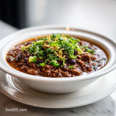 Best Chili Recipe: Ground Beef Recipe Card
