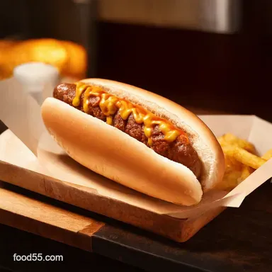 The Real Deal Chicago Style Hot Dog Recipe No Ketchup Recipe Card