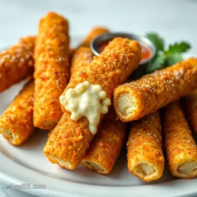 How to Make Mozzarella Sticks: Crispy & Cheesy Goodness! Recipe Card